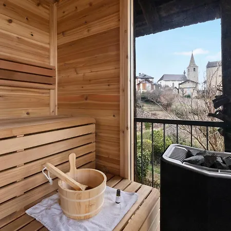 Vakantiehuis Maison 9 Personnes A Venthone, Sauna Et Vue *
