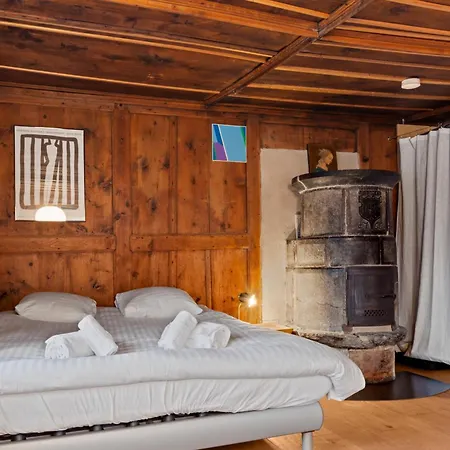بيت للعطل Maison 9 Personnes A Venthone, Sauna Et Vue
