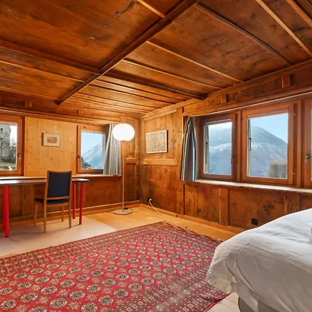Maison 9 Personnes A Venthone, Sauna Et Vue بيت للعطل Venthone